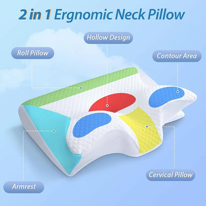 Snoozr© Contour Relief Pillow