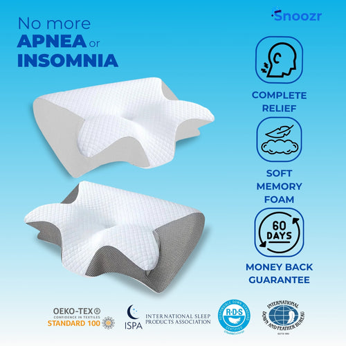 Snoozr© Contour Relief Pillow