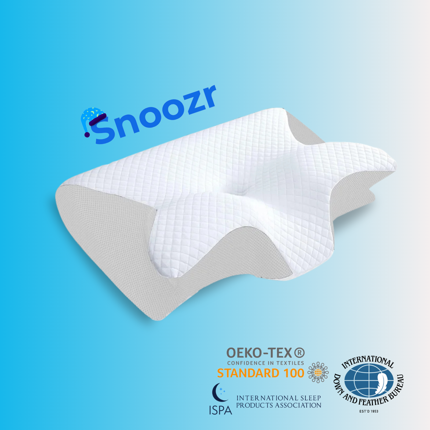 Snoozr© Contour Relief Pillow