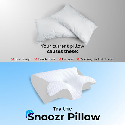 Snoozr© Contour Relief Pillow