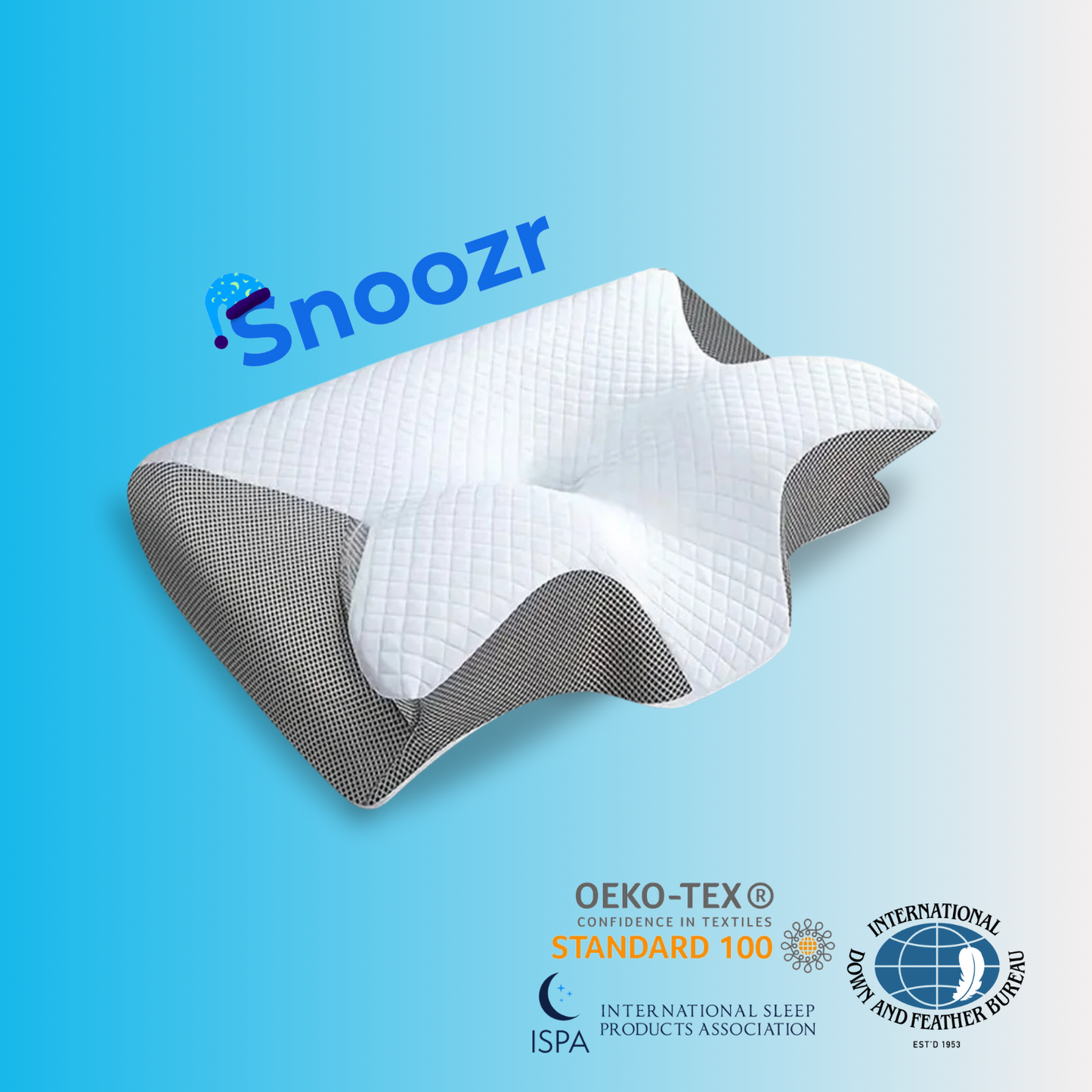 Snoozr© Contour Relief Pillow