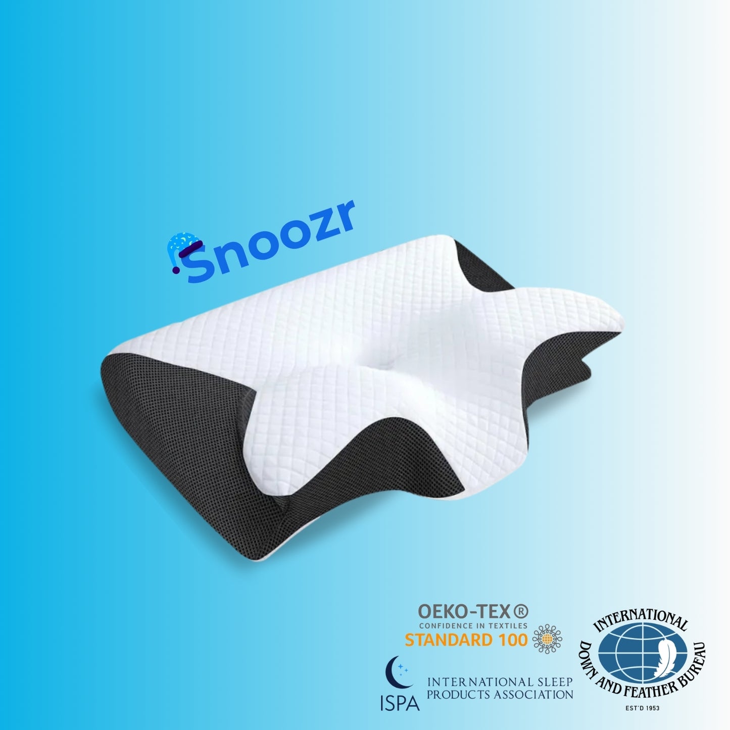 Snoozr© Contour Relief Pillow